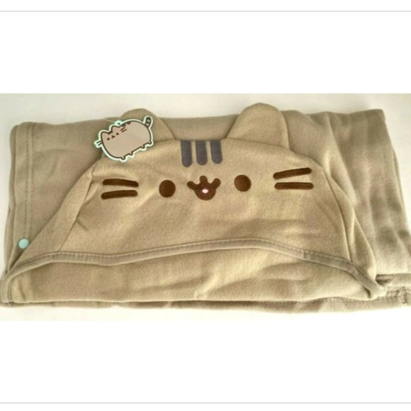 Pusheen Box Bedding Pusheen The Cat Hooded Fleece Blanket Poshmark